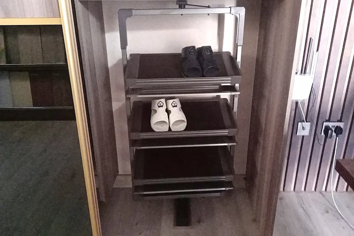 shoe rack and cabinet